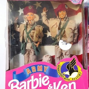 Vintage Barbie Army &quot;Stars N Stripes&quot;