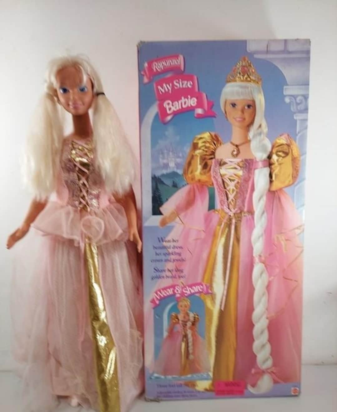 Barbie Vintage Life Size Barbie Doll Toy My Size Barbie 90s 90's