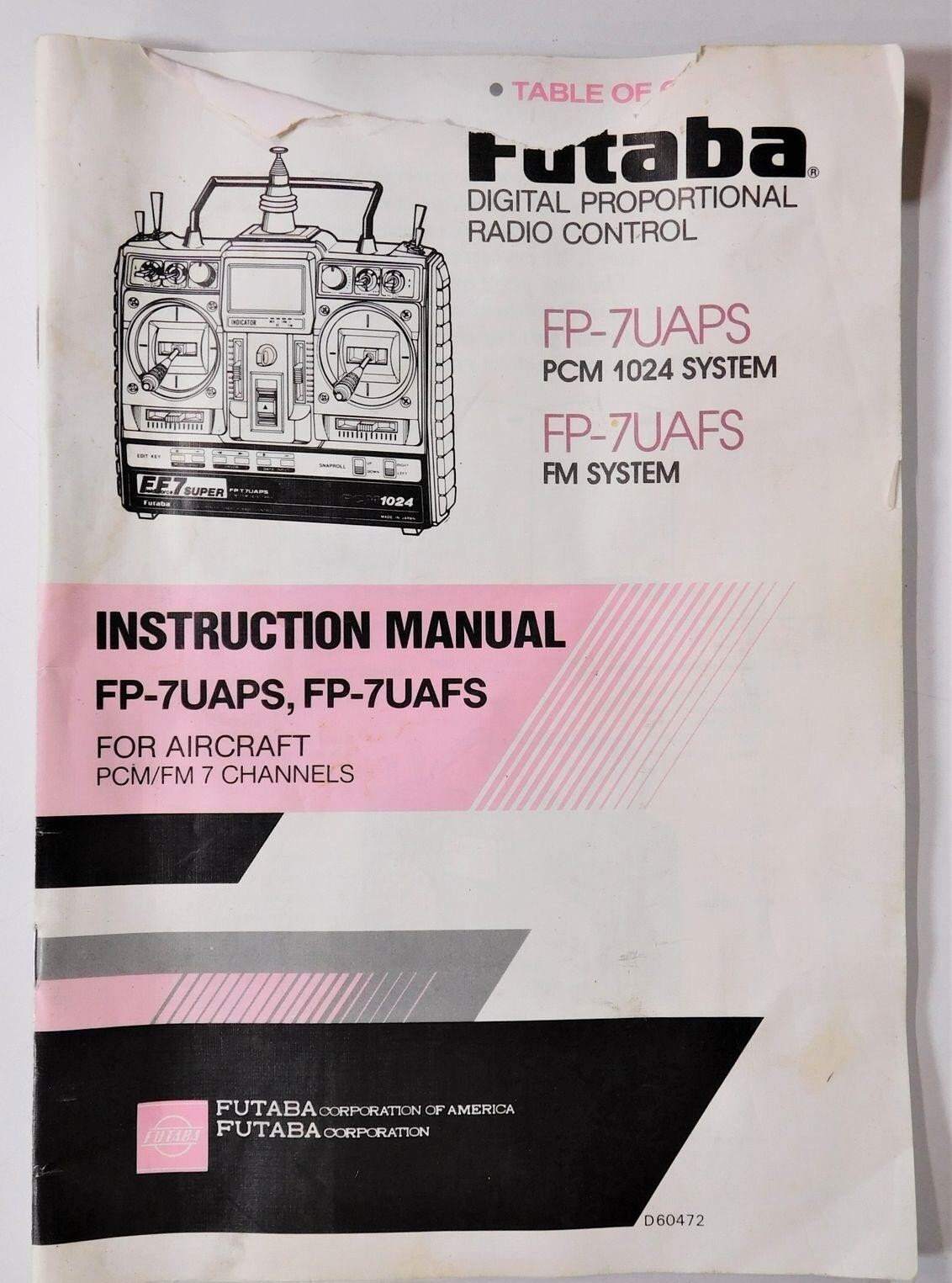 Vintage Futaba FP-T7UAF Super Digital Proportional Radio Control