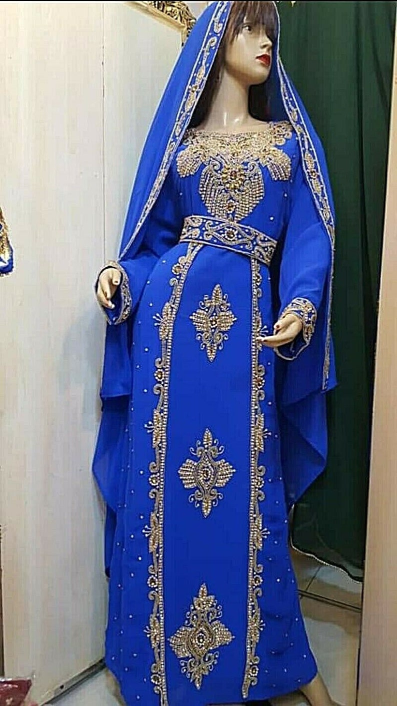 Moroccan Robe Traditional Sale New Kaftan Dresses for Women Caftan Farasha Abaya Maxi Long Sleeve Formal Maxi Gown Evening African Dress