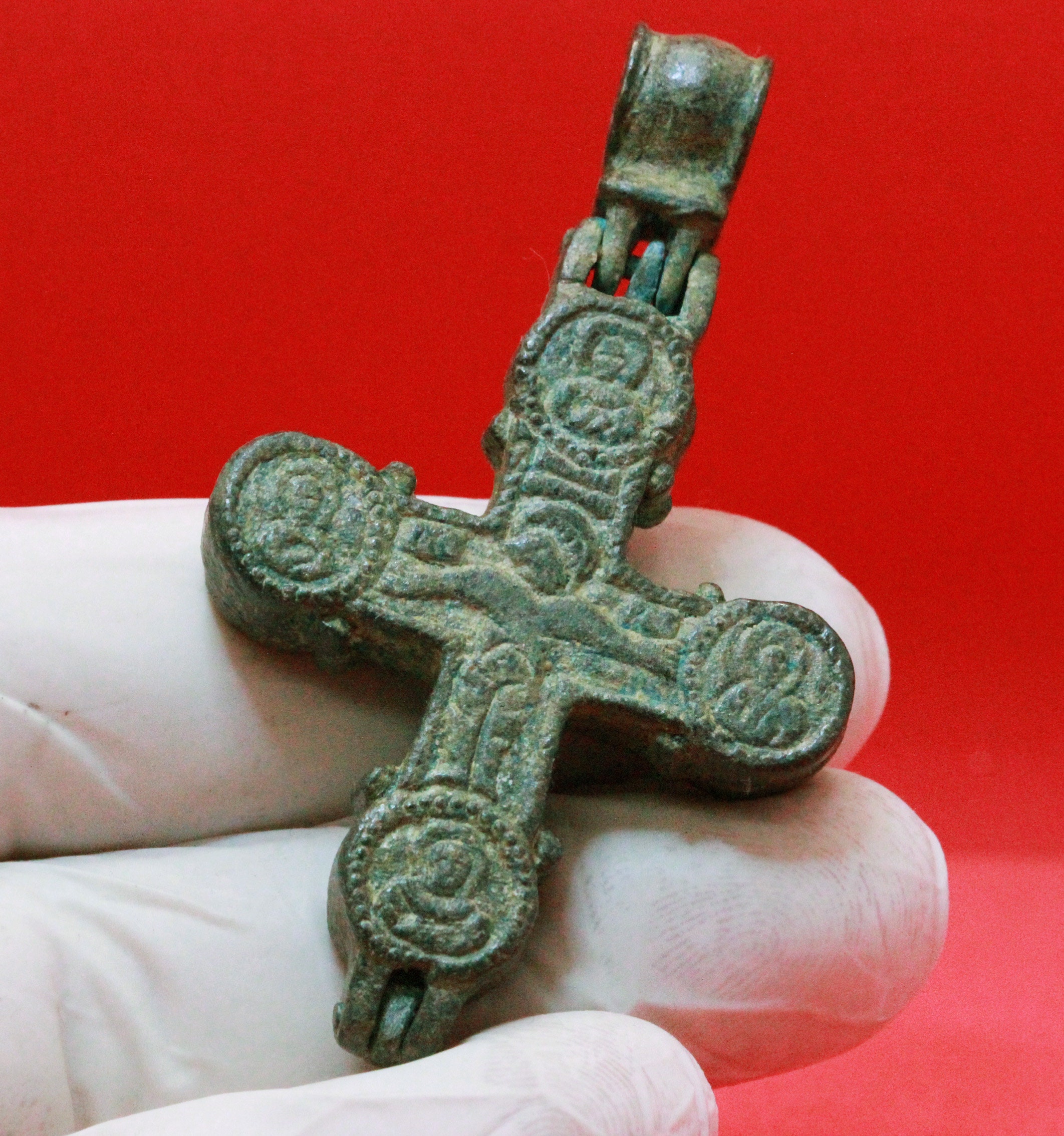 Genuine Ancient Byzantine Silver Cross