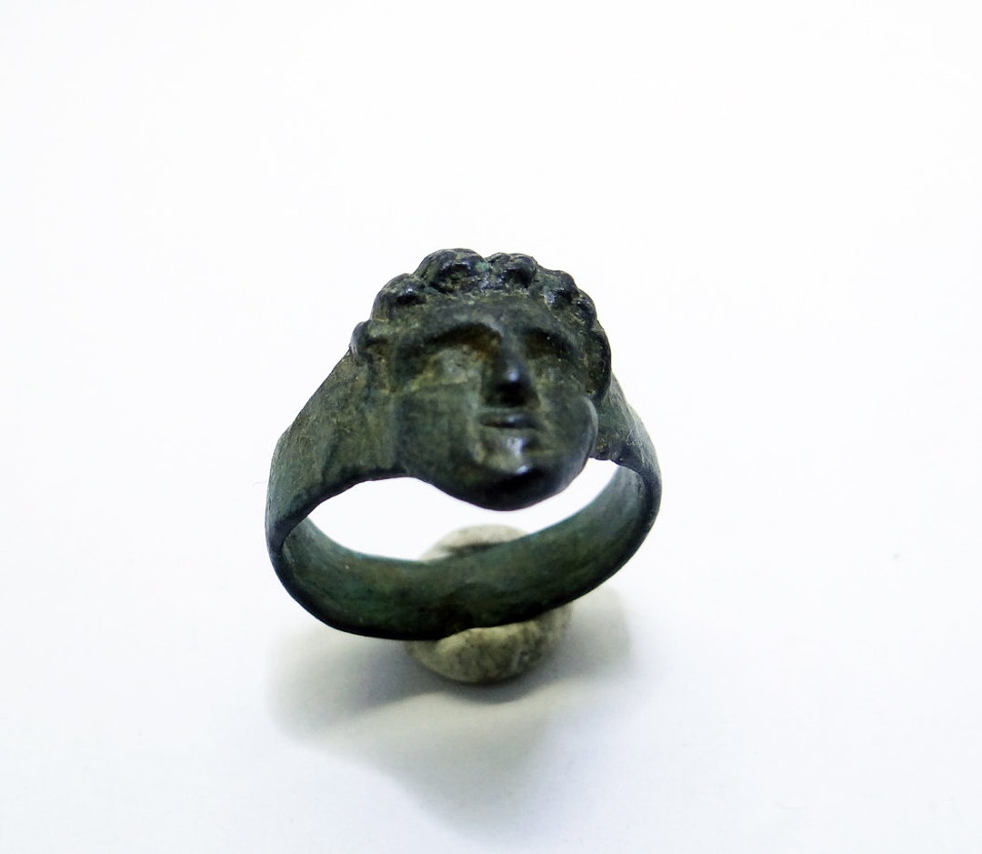 Geta Emperor Ancient Roman Bronze Ring 3/4 AD - Etsy
