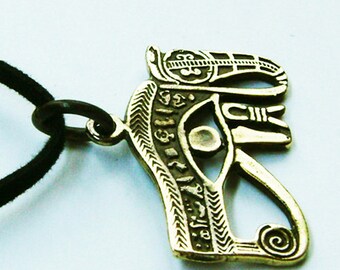 UTCHAT – eyes Horus or Ra   great powers amulet pendant