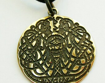 LOKI amulet pendant celtic