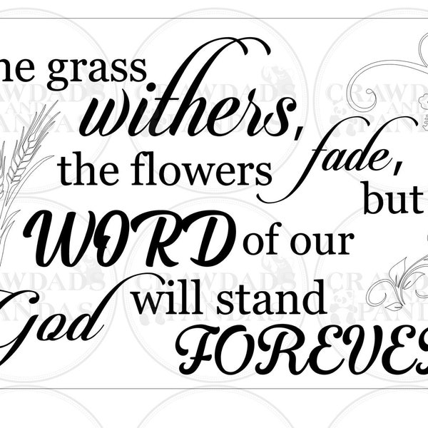 Grass Withers/The Word of the Lord Stands Forever Digital Download