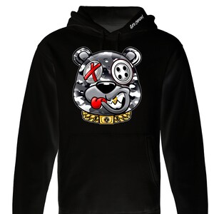 Woodland Camo Bear  Game Changers  Hoodie - Streetwear-Unisex
