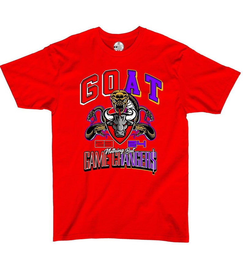 Goat Streetwear T Shirt, Urban T Shrit Unisex, Game Changers T Shirt ...