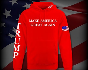 Make America - Sweat à capuche Trump 2024- Trump Game Changers-Streetwear Trump 2024