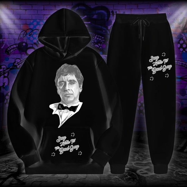 Hoodie and Pants Set - Scarface