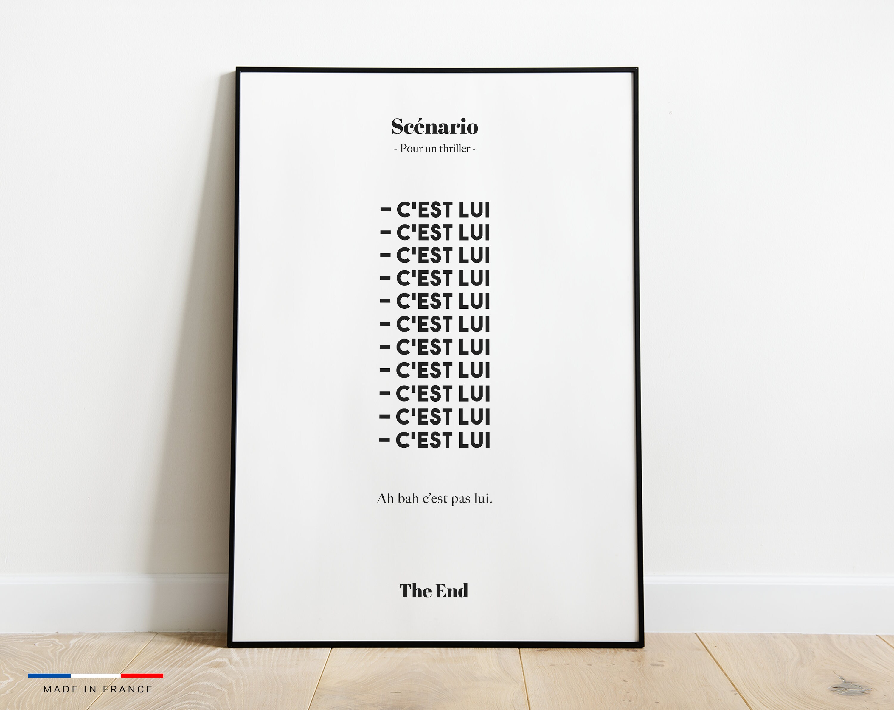 Scénario Pour Film Thriller - Affiche