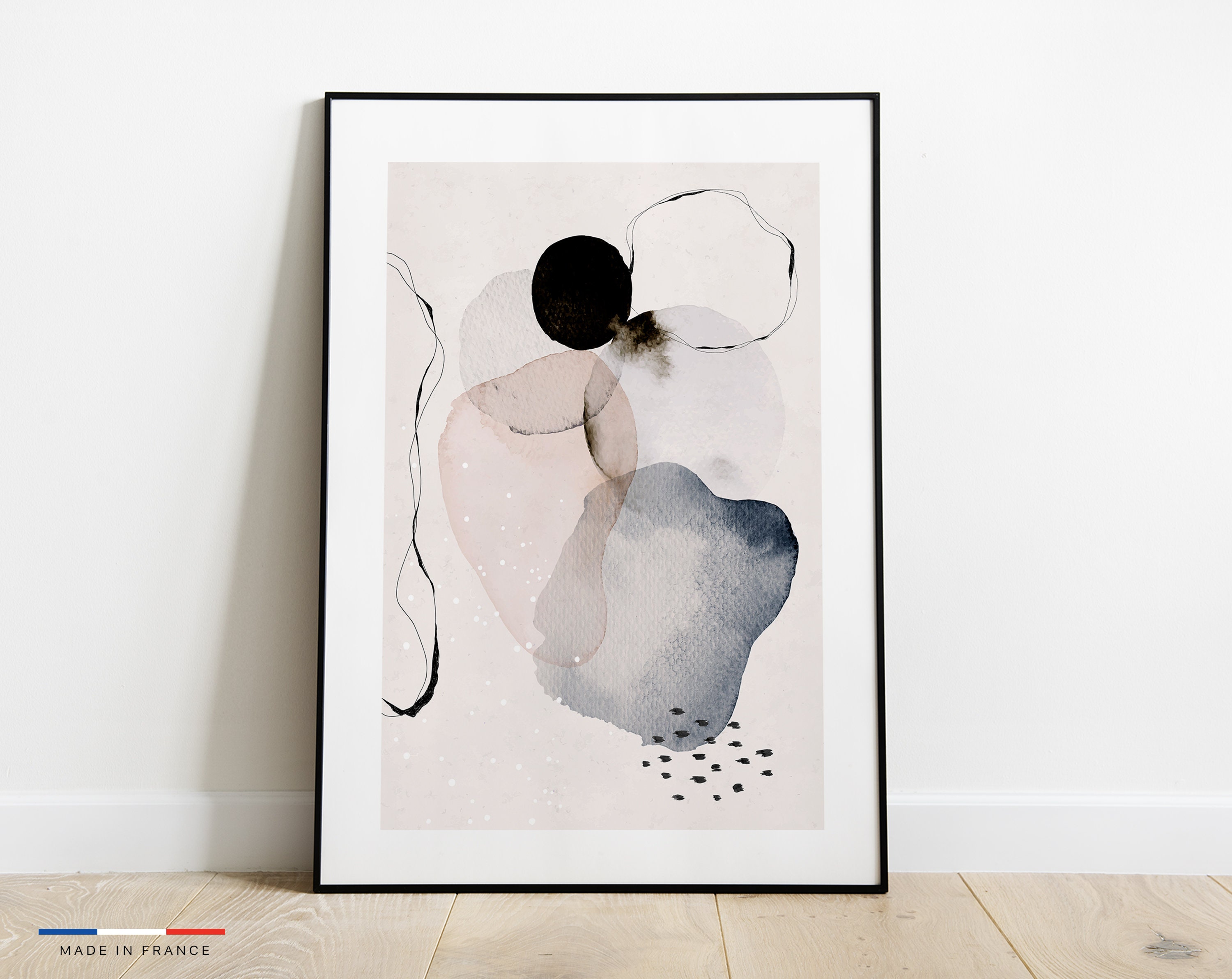Formes Abstraites No.1 - Poster Art Abstrait