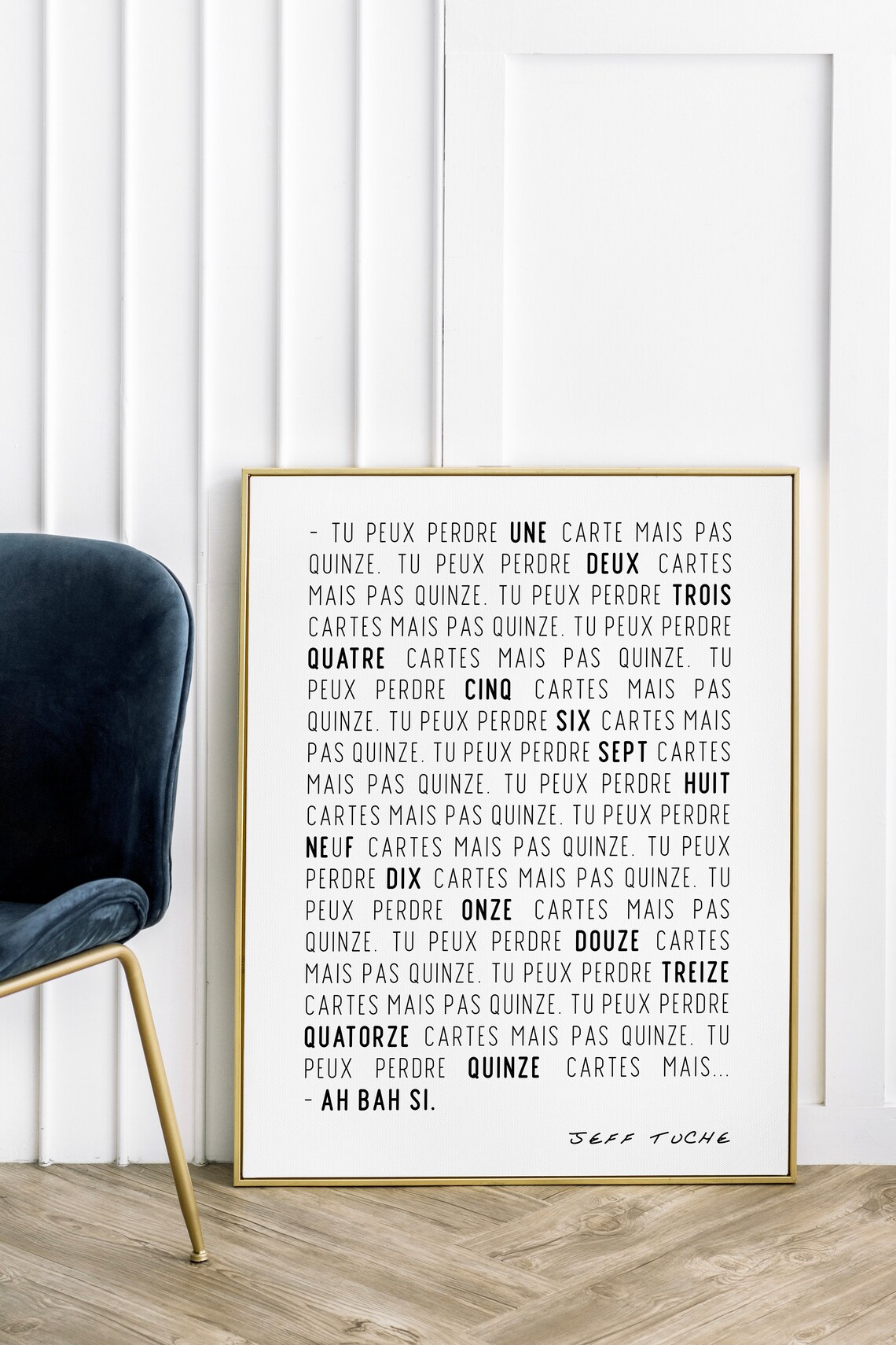 Réplique Les Tuches Tu Peux Perdre Une Carte