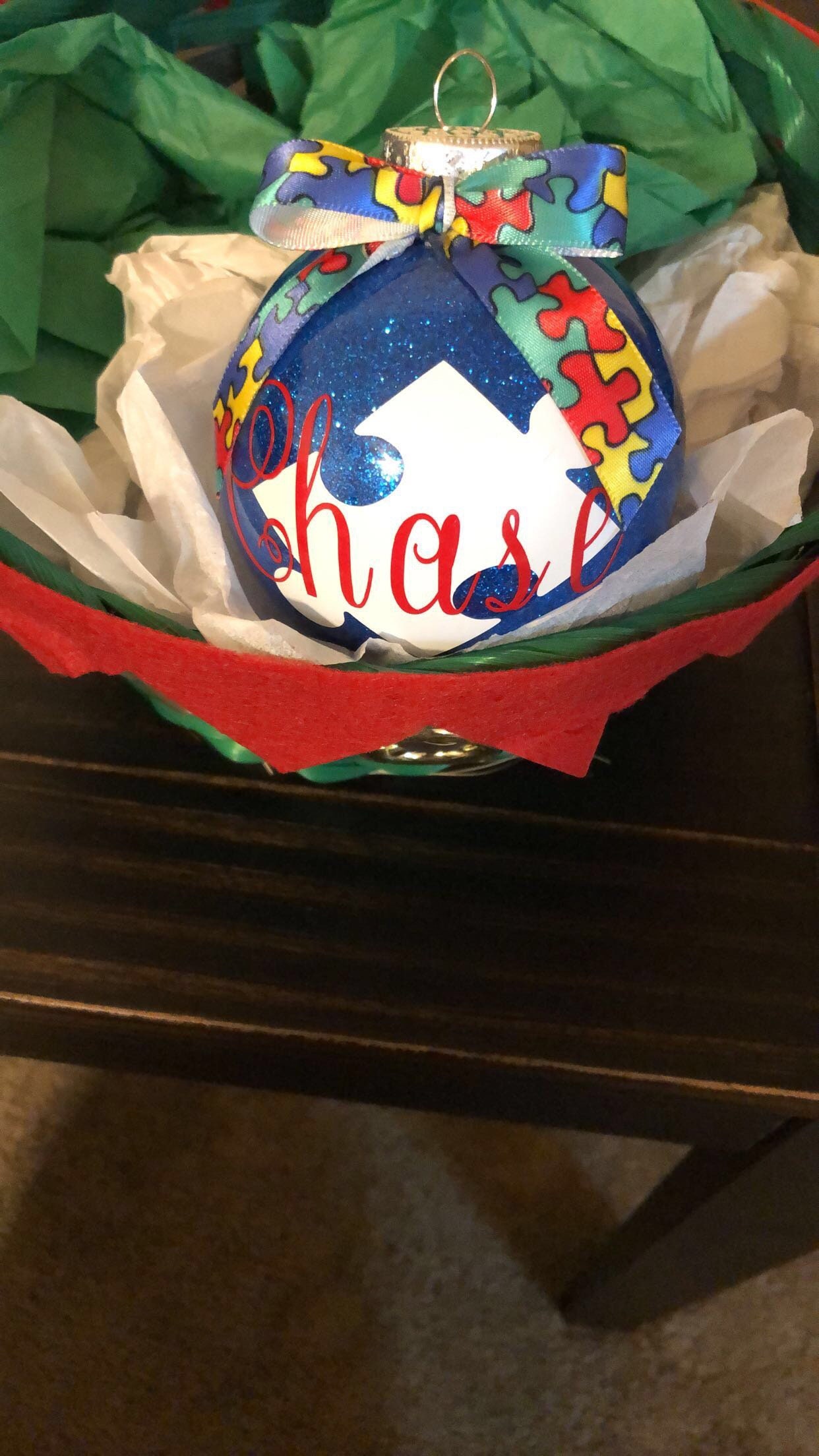 Autism Awareness Ornament... Christmas Ornament... Autism - Etsy