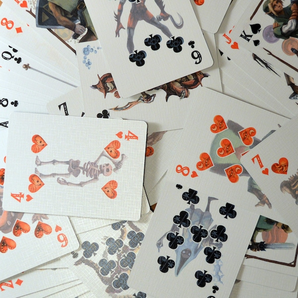 Zelda Inspired Playing Cards