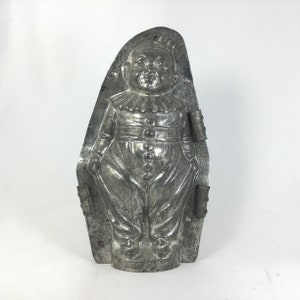 Vintage Clown 2 part Metal Chocolate Mold