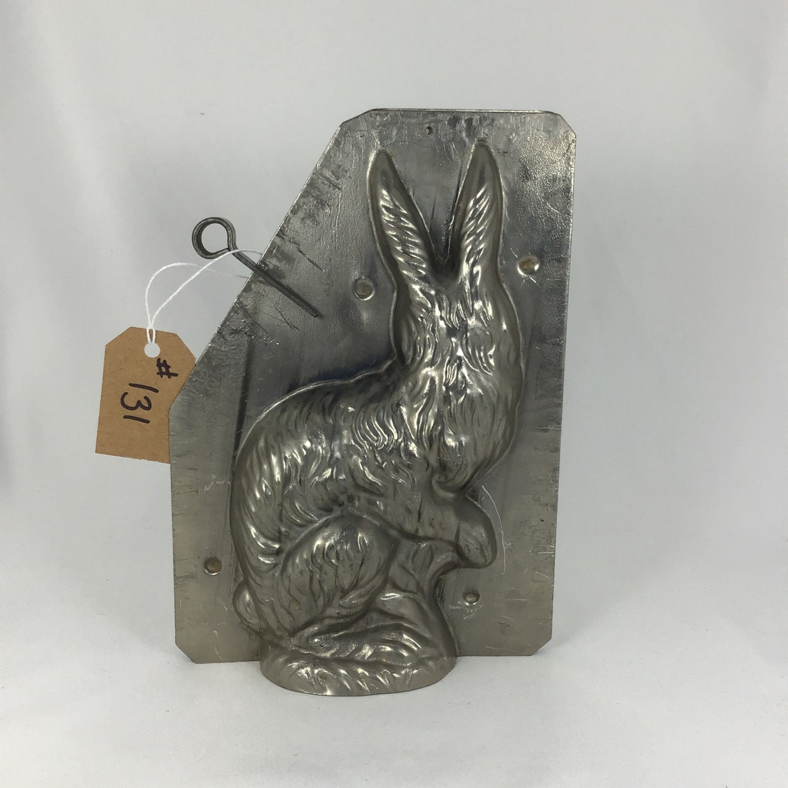 Vintage Startled Rabbit 2 Part Metal Chocolate Mold 8242 Etsy