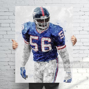 ローレンス・テイラー NFL ニューヨーク・ジャイアンツ プリント