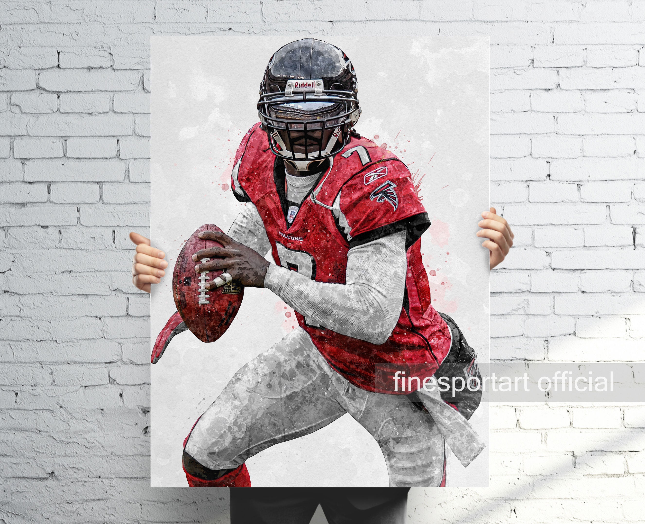 Michael Vick-Atlanta Falcons Authentic Reebok Jersey-Toddler-Black