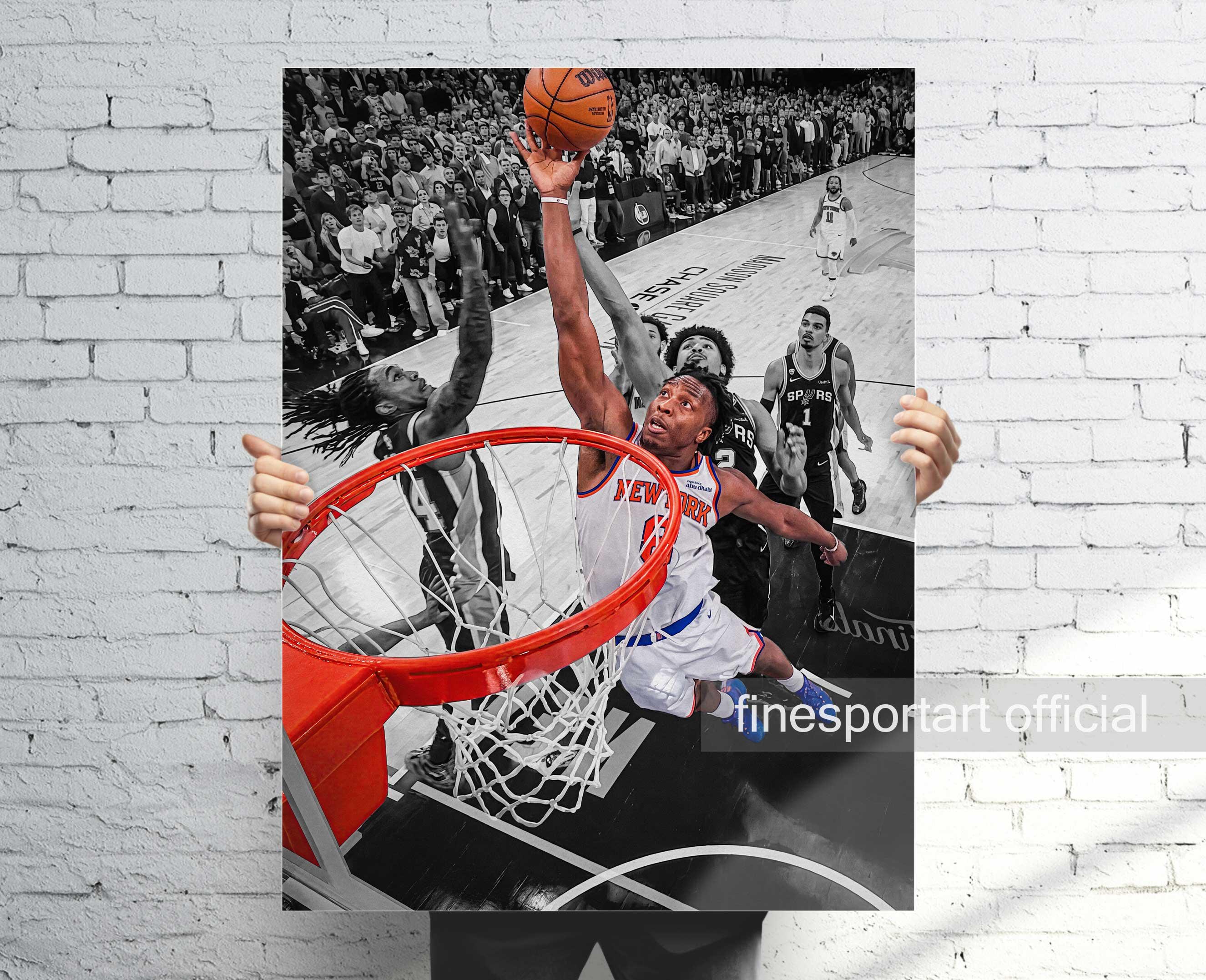 OG Anunoby Putback Canvas / Poster New York, Basketball Print