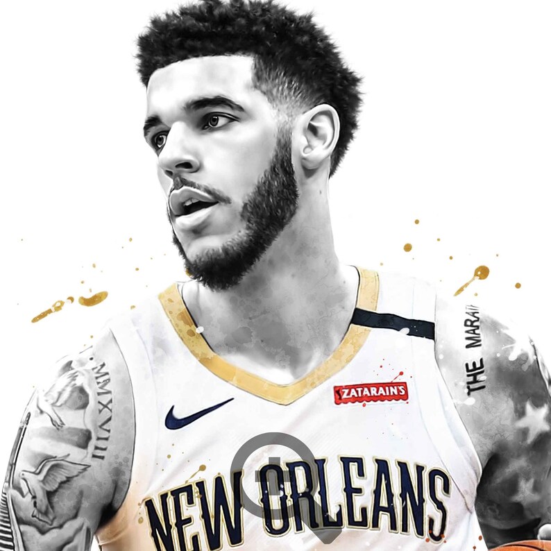 lonzo ball new orleans jersey