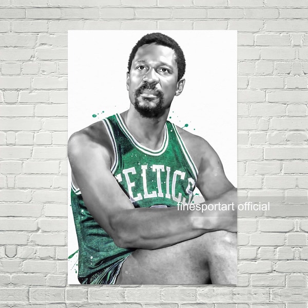 Rip Bill Russell Men Etsy