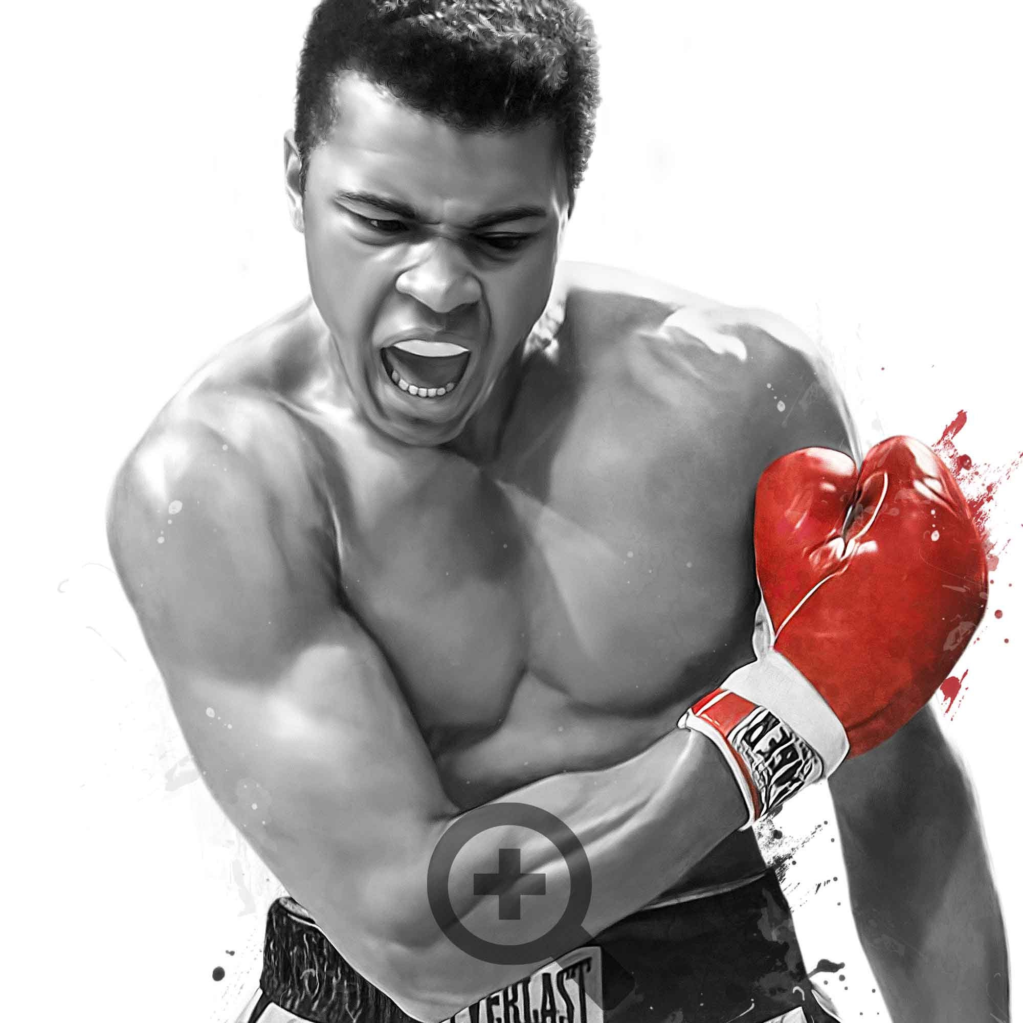 Muhammad Ali Poster Canvas Boxing Print Sports Wall Art - Etsy