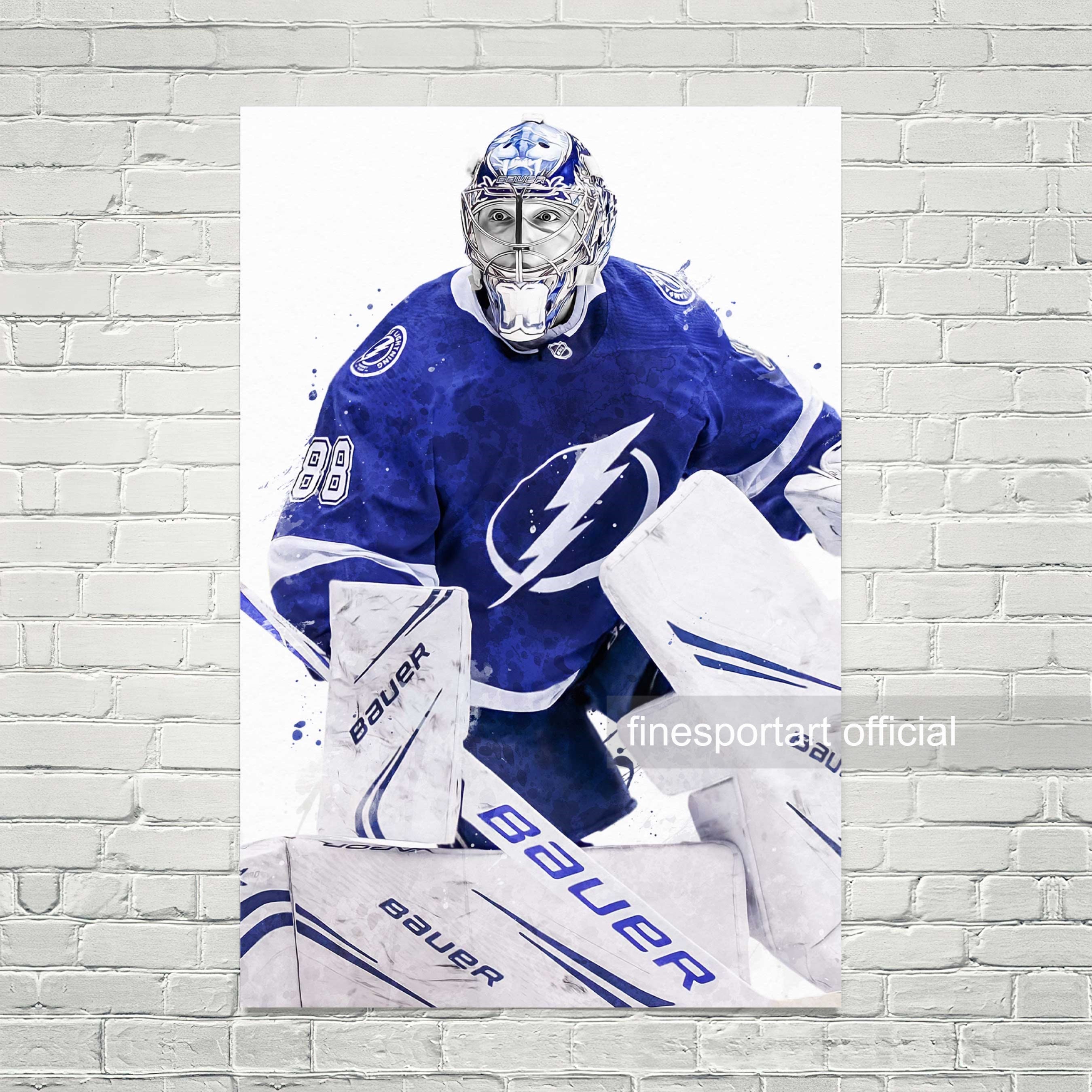 Steven Stamkos Hockey Paper Poster Lightning 9 - Steven Stamkos