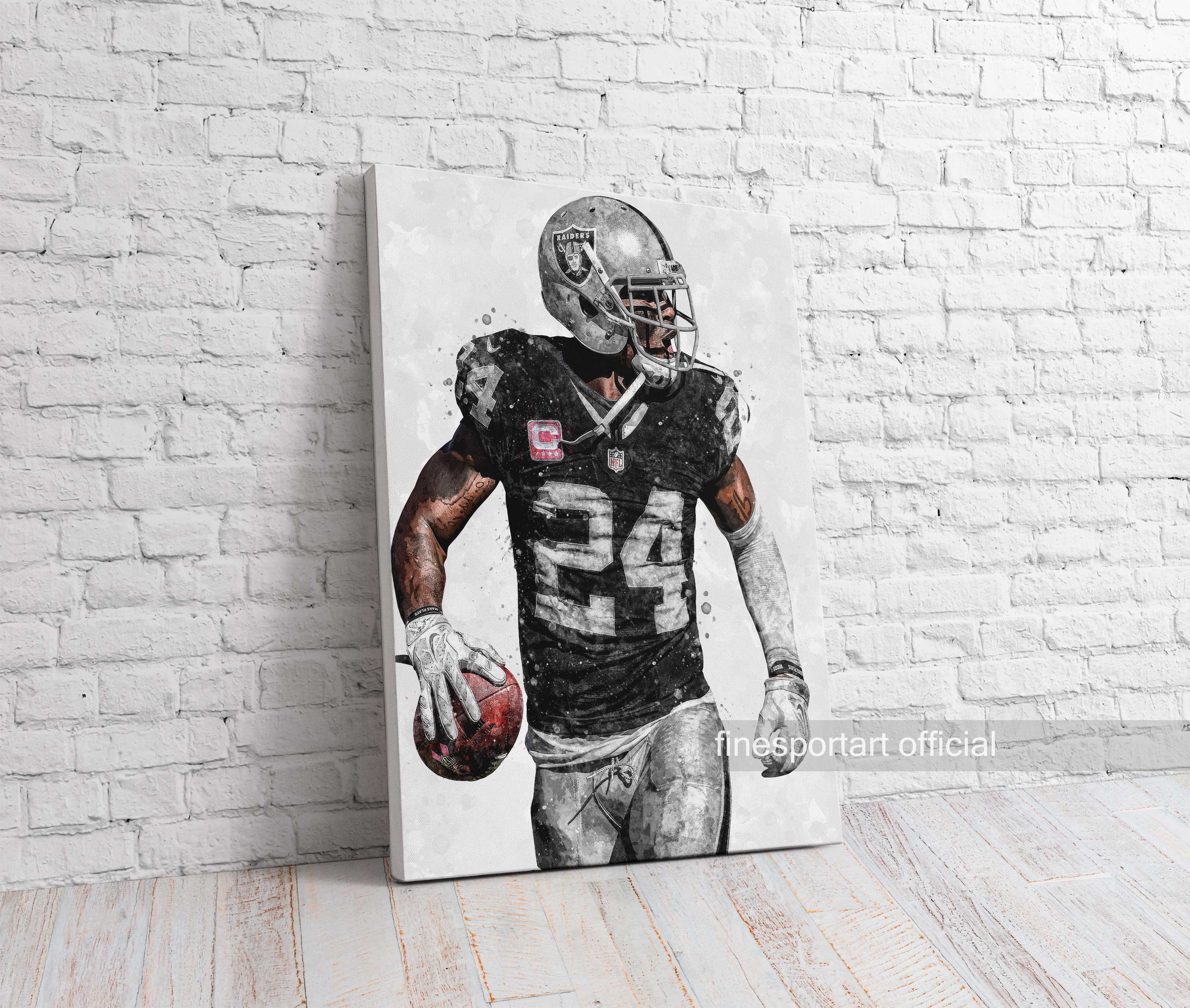 Charles Woodson Poster, Canvas, Football Print, Sports Wall Art