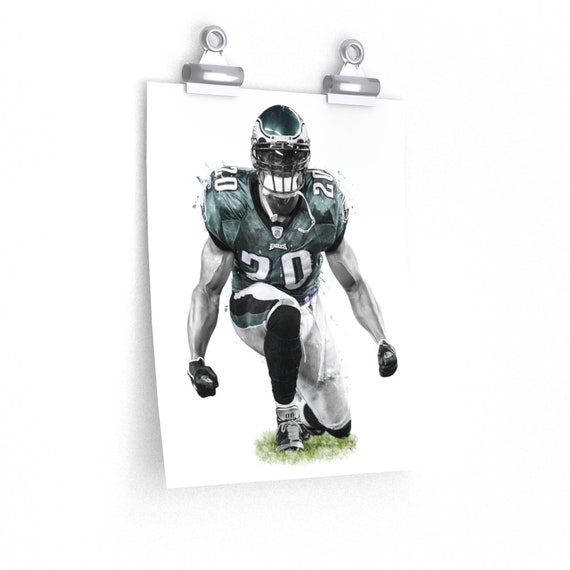 Brian Dawkins Philadelphia Poster Canvas Football Print Sports Wall Art Kids Room Decor Man Cave Gift Etsy Israel