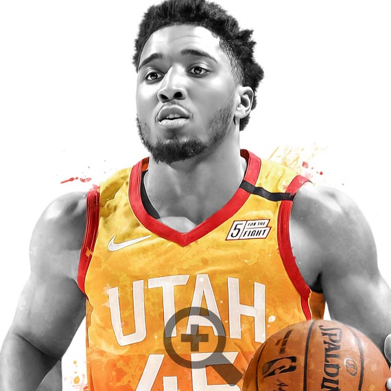 ClutchPoints on X: Check out this photo of the Donovan Mitchell poster 🤯   / X
