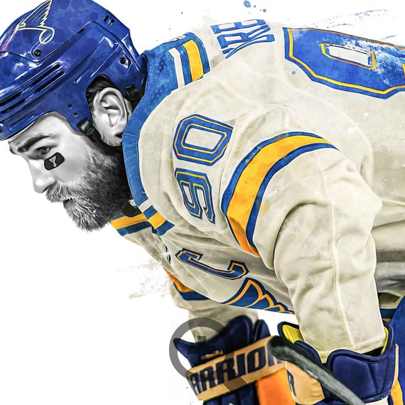 Ryan O'reilly Poster St. Louis Blues Poster Canvas 