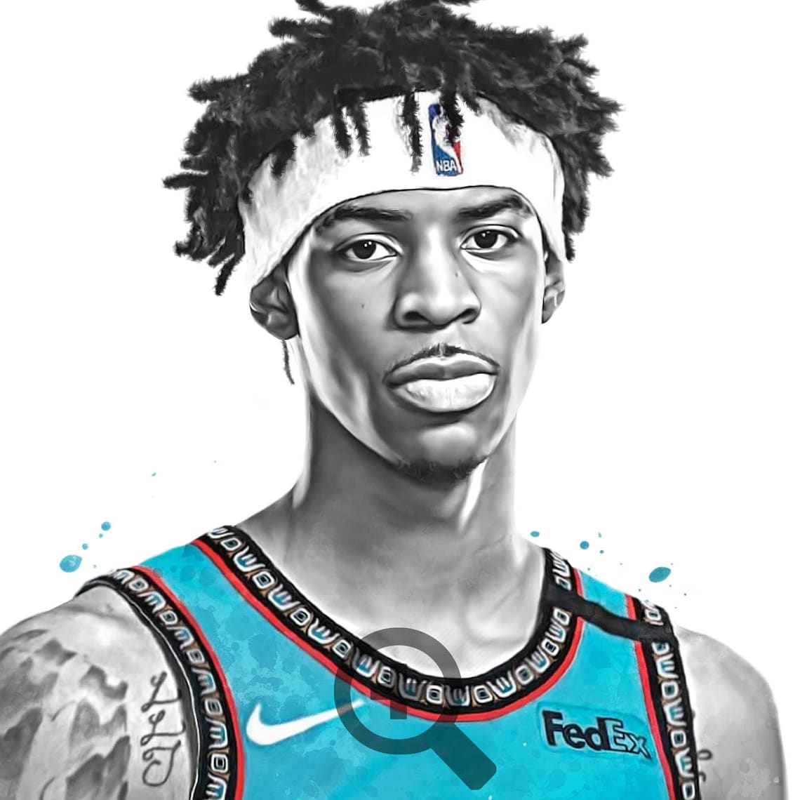 Ja Morant Memphis Poster Leinwand Basketball Druck Sport - Etsy.de