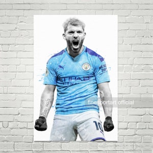 Sport Poster, Canvas, Football print, Soccer posters, Sports wall art, Kids room decor, Man Cave, Gift