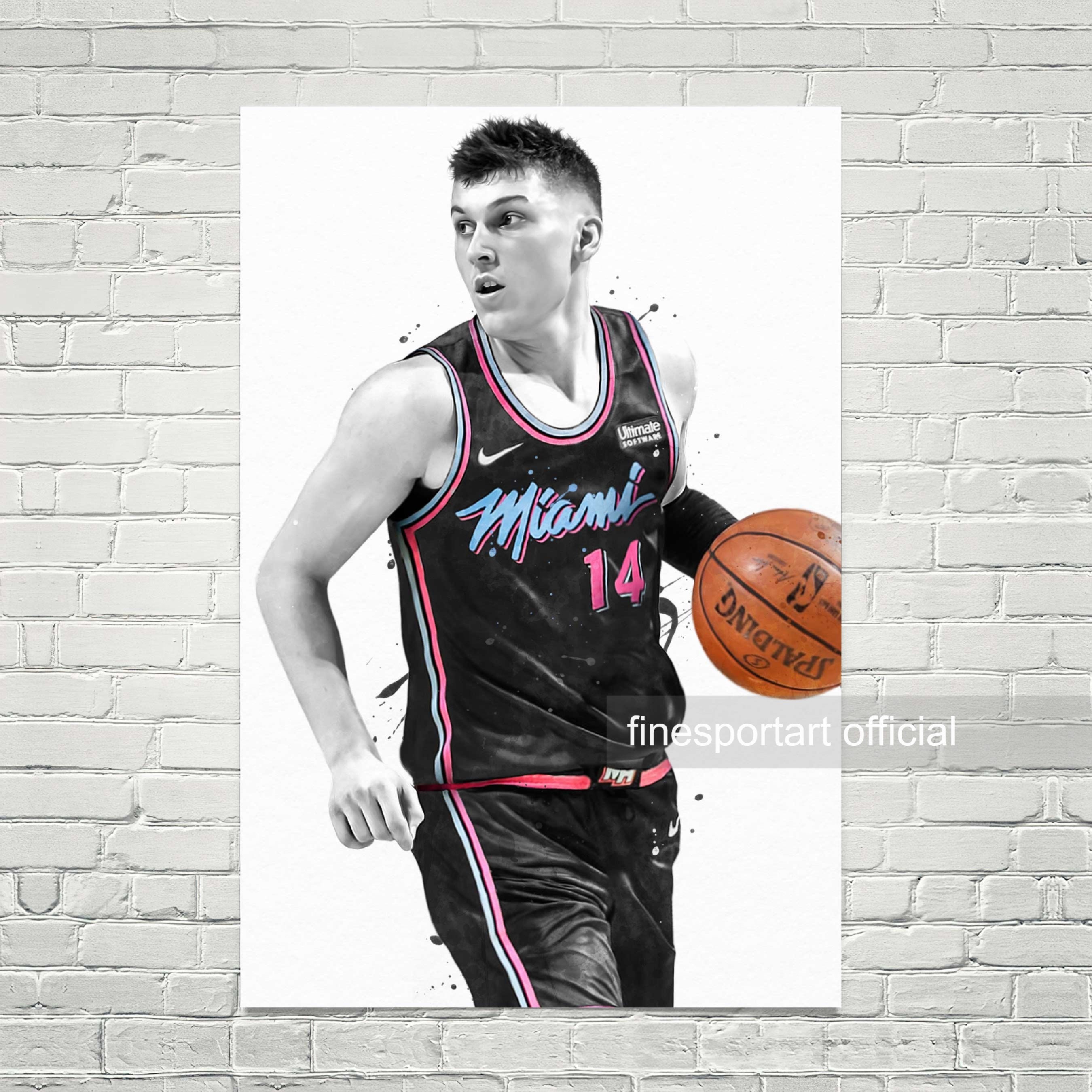 NBA Miami Heat - Tyler Herro 20 Wall Poster, 14.725 x 22.375