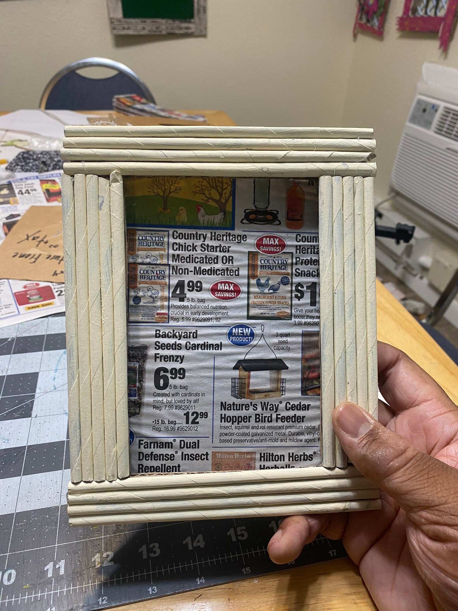 Recycled Newspaper Picture Frames 6x4 Frames Etsy