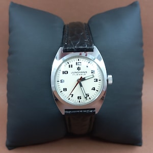 Vintage German Ladies Wrist Watch Junghans, Old Watch Made in Germany