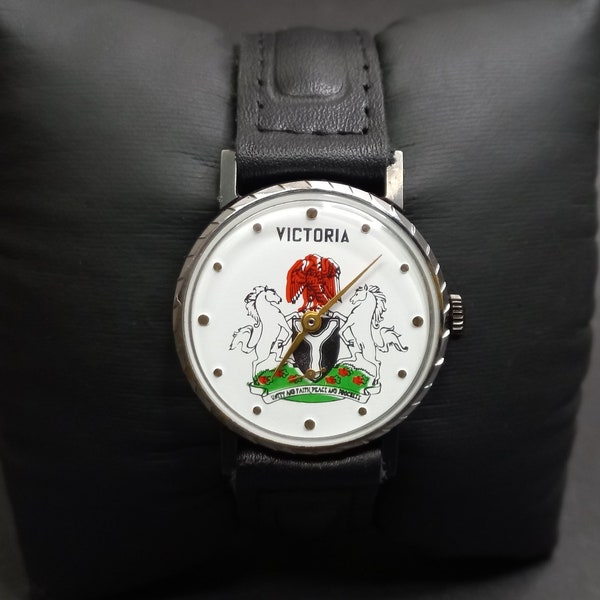 Soviet Vintage Watch Pobeda "Victorya", Vintage Russian Men Mechanical Wrist watch, USSR Retro mens watch.Soviet Rare Wrist Watch.