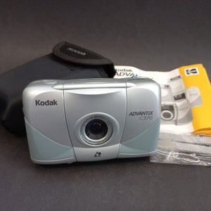 Vintage Camera Kodak Advantix C370  ,Film Camera Kodak 1990s., Point and Shot Camera, Working Film Camera