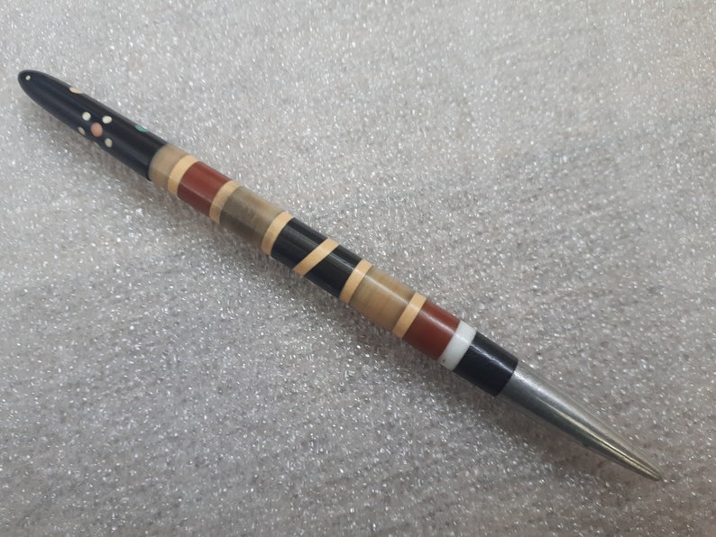 Handmade Ball pen .Vintage Retro Soviet Handmade Pen USSR Pen.Plexiglass pen.
