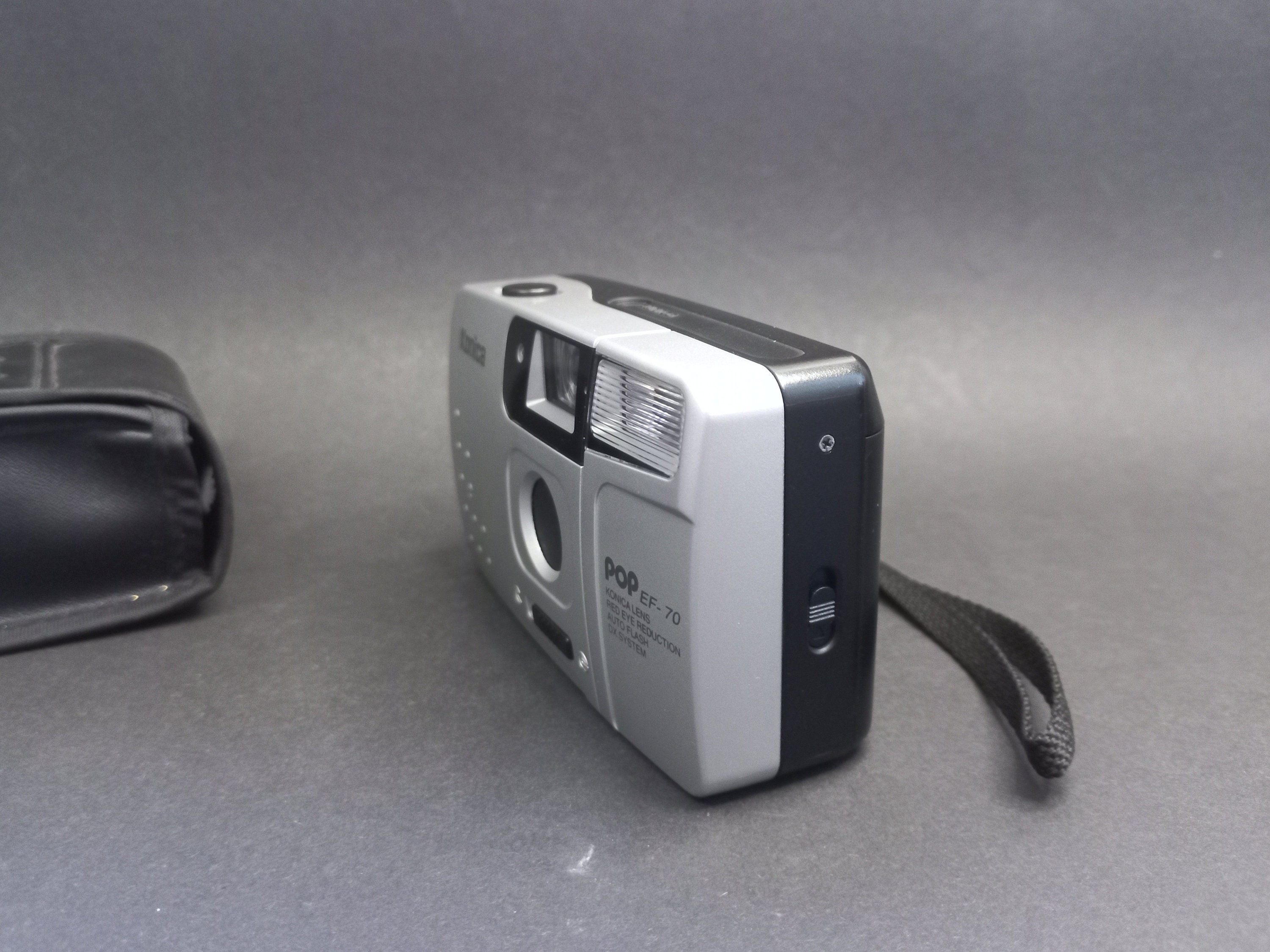 Vintage Camera Konica Pop EF-70, Film Camera Konica 1990s, Point