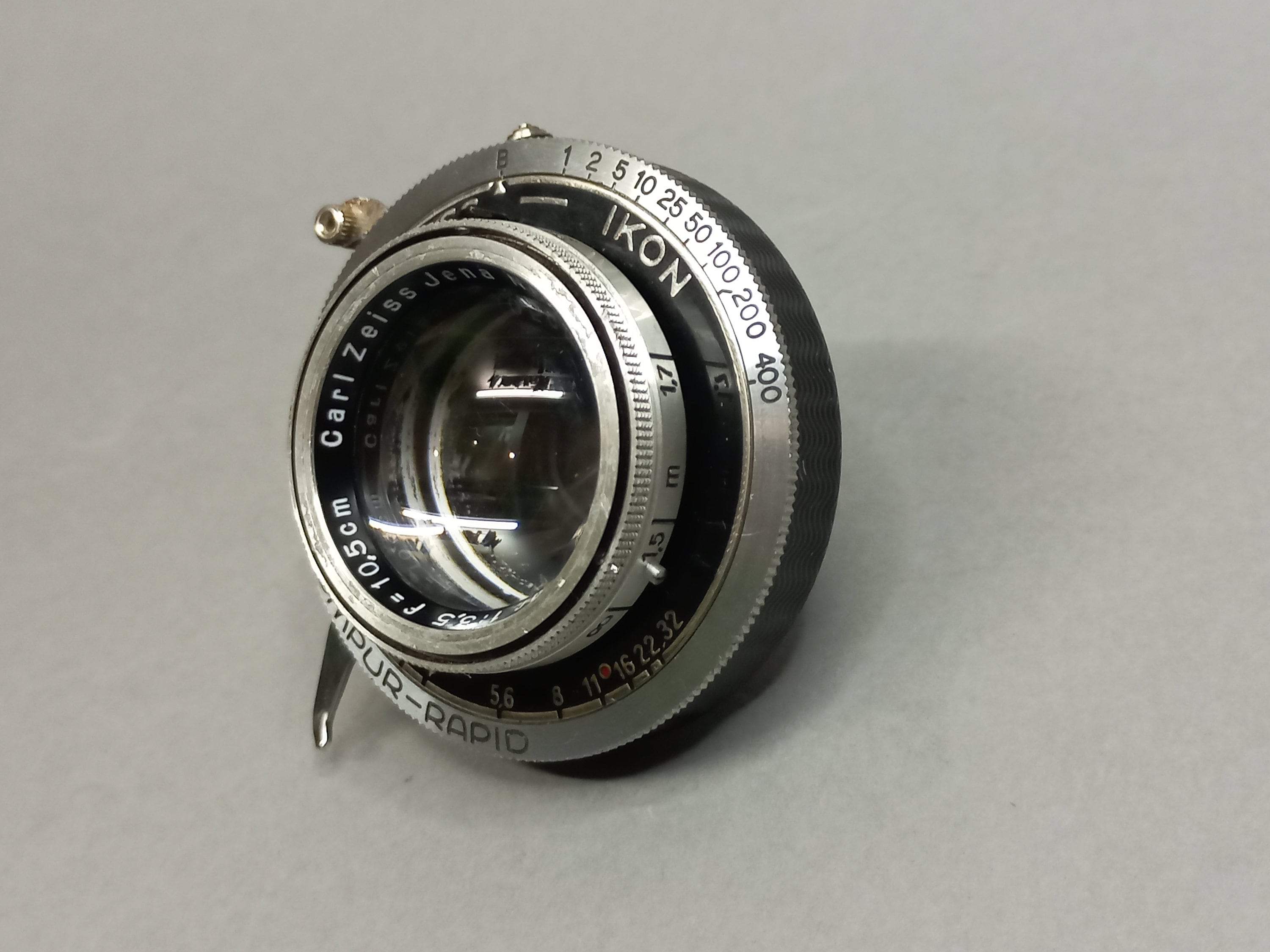 アンティーク ヴィンテージ レンズ Compur Rapid Zeiss Ikon、Carl