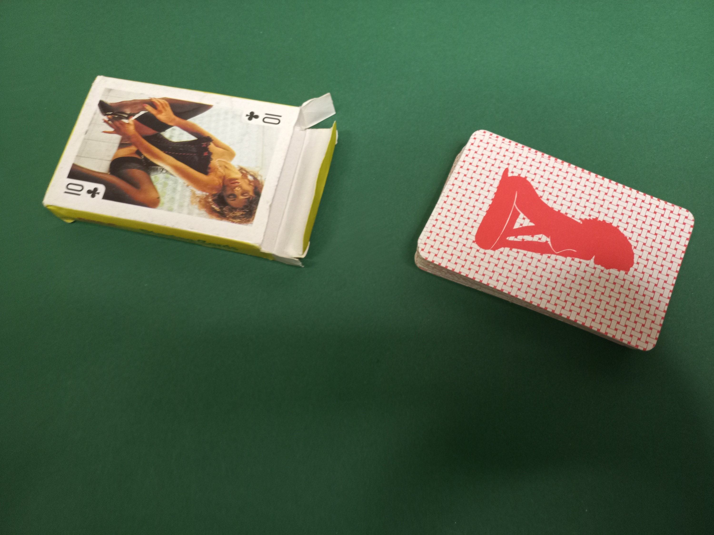 Vintage Nude Playing Cards. Sweet Topless from 1990