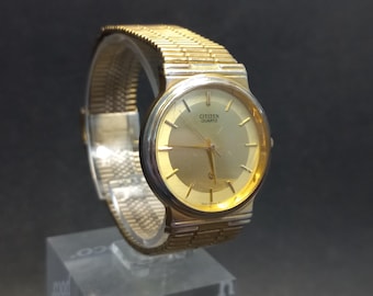 Vintage Womens Wrist Watch Citizen, Quartz Japan Watch, Classic Sinizen