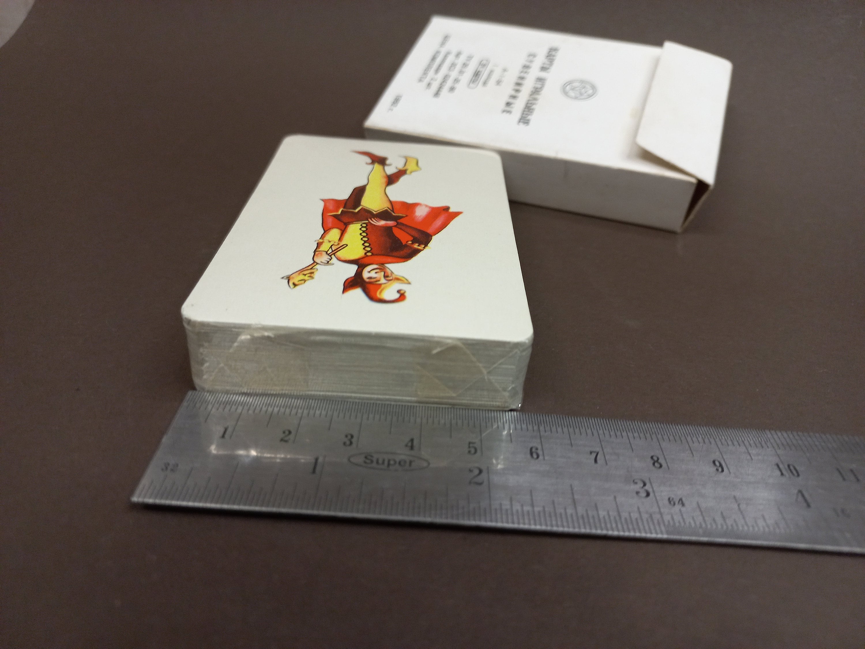 ソビエト ビンテージ トランプ「お土産」1992年 新品!!!、ソ連