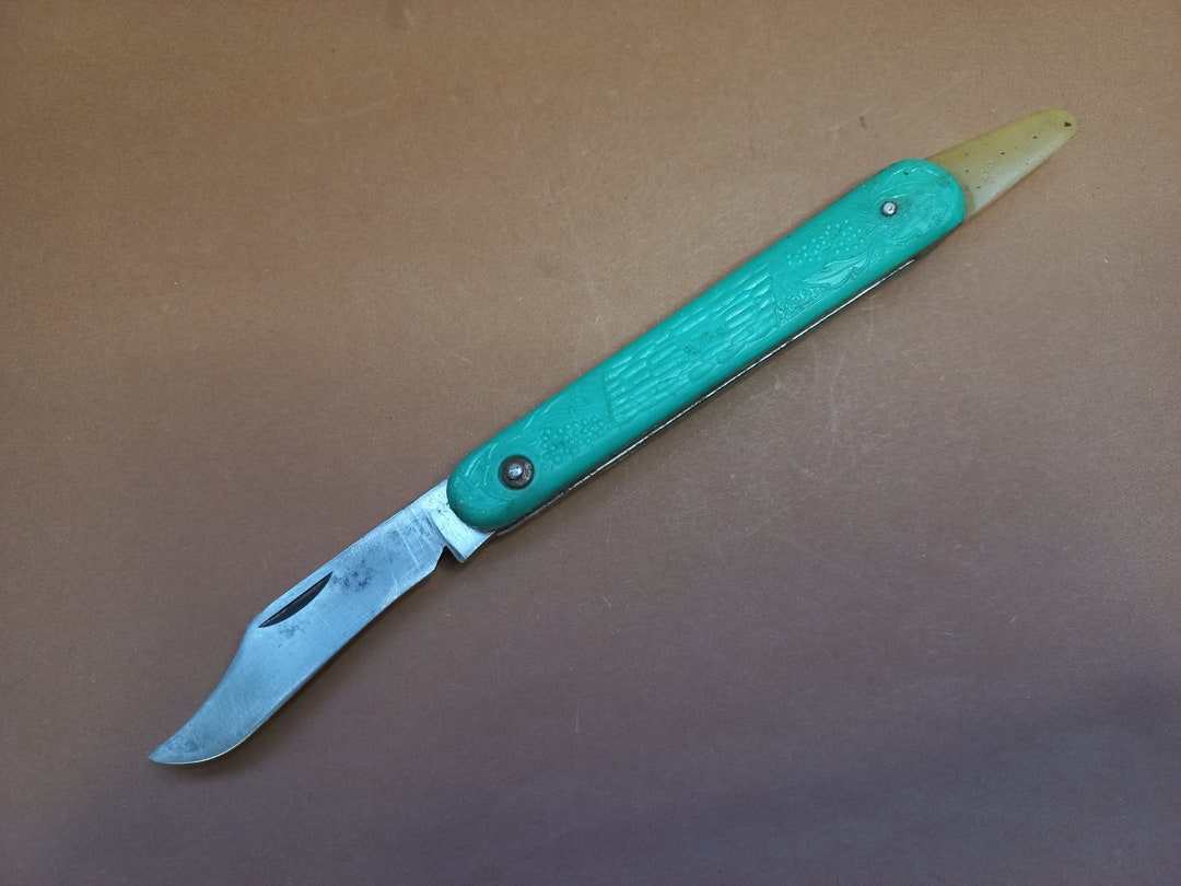 Soviet Vintage Folding Garden Knife,ussr Knife,soviet Grafting Knife