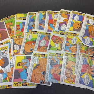 Vintage Bubble Kaugummiverpackungen Dany Set 24 tlg.1990er Jahre