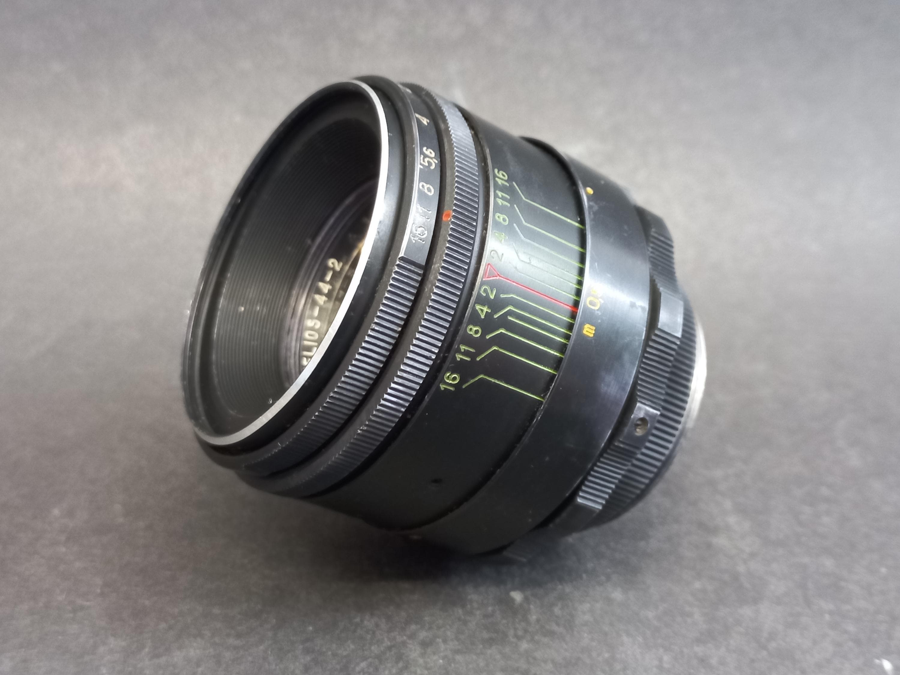 Soviet Vintage Lens Helios 44-2, 2\58 M42. Russian Lens Zenit USSR