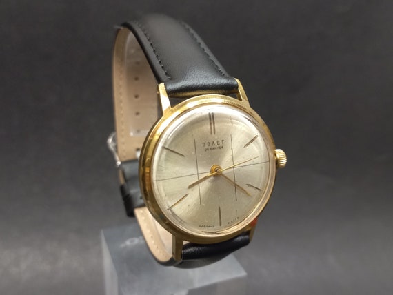 Sovjet vintage horloge Poljot vlucht automatisch opwinden mechanisch horloge USSR antieke Russische horloges Etsy Nederland