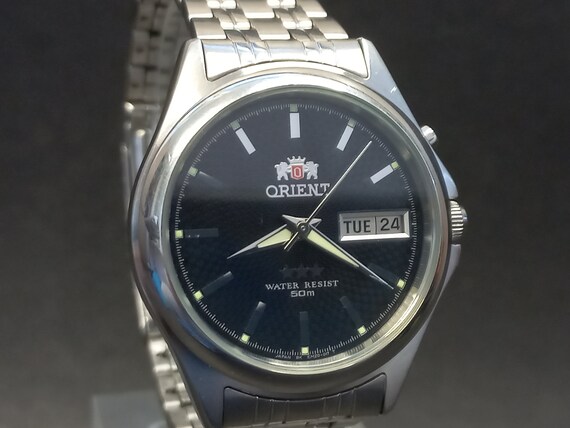 Vintage Wrist Watch Orient Crystal,Japan Automati… - image 3