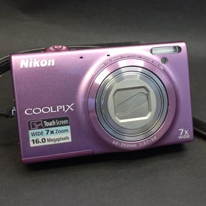 Digital Camera Nikon Coolpix S6150 Pink, Compact Digital Camera, Nikon Cameras